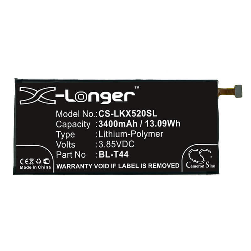 Battery For Lg, L722dl, Lmq720am, Lmq720cs 3.85v, 3400mah - 13.09wh Mobile, SmartPhone Cameron Sino Technology Limited   