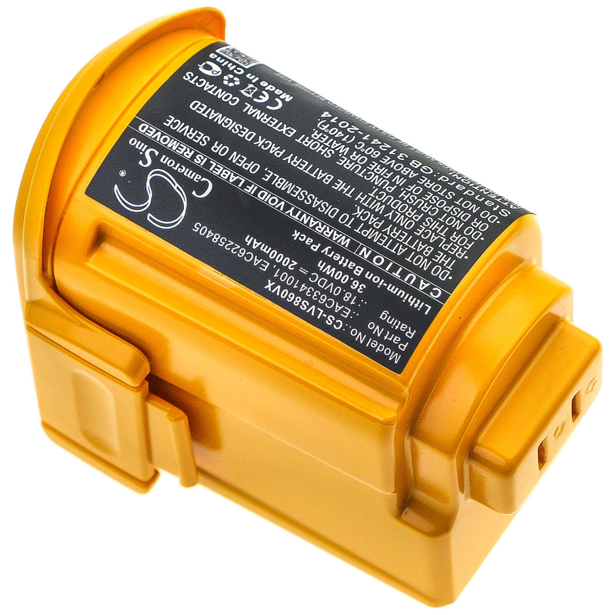 Battery For Lg, Lg Vs8603swm, Vhb511bdb, Vhb511cdb 18v, 2000mah - 36.00wh Vacuum Cameron Sino Technology Limited   