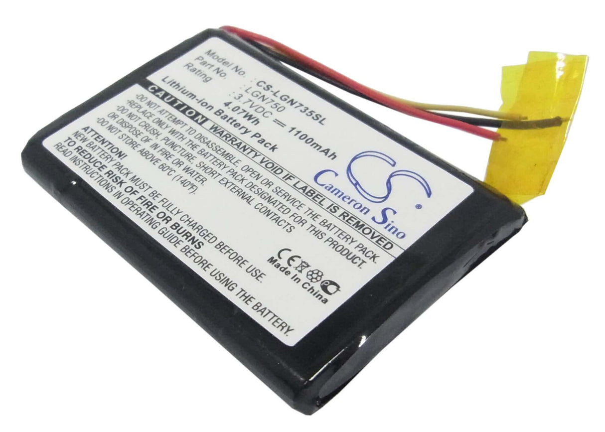 Battery For Lg Ln700, Ln704, Ln705 3.7v, 1100mah - 4.07wh Batteries for Electronics Cameron Sino Technology Limited   