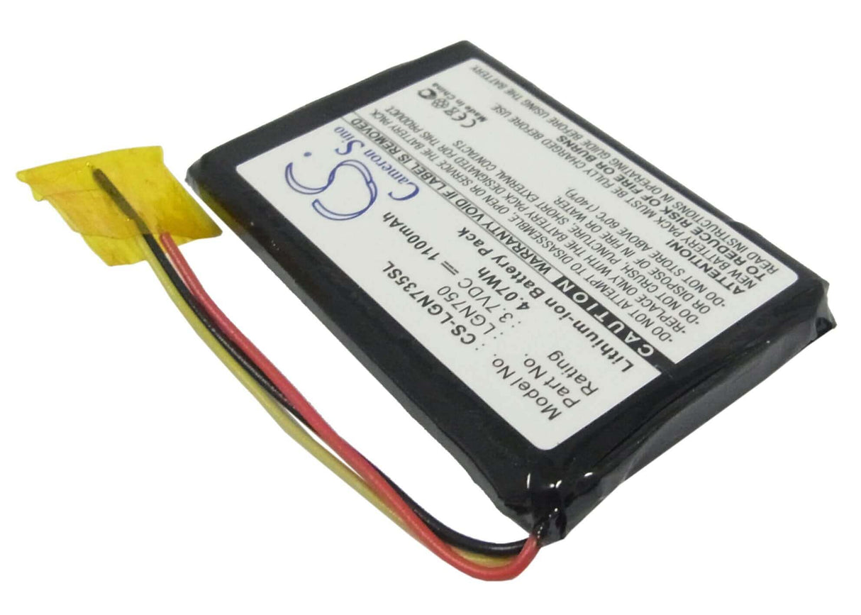 Battery For Lg Ln700, Ln704, Ln705 3.7v, 1100mah - 4.07wh Batteries for Electronics Cameron Sino Technology Limited   