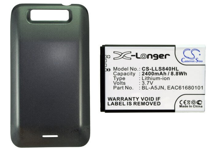 Battery For Lg Ls670, Optimus S 3.7v, 2400mah - 8.88wh Mobile, SmartPhone Cameron Sino Technology Limited   