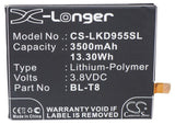 Battery For Lg Ls995, Chameleon, D950 3.8v, 3500mah - 13.30wh Mobile, SmartPhone Cameron Sino Technology Limited   