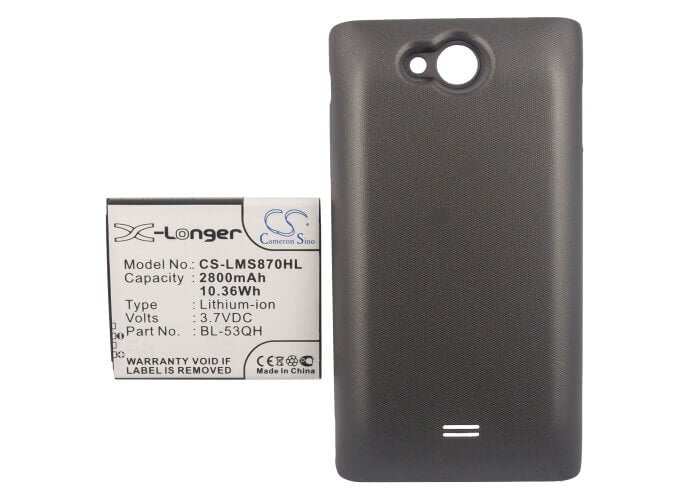 Battery For Lg Ms870, Lgms870 3.7v, 2800mah - 10.36wh Mobile, SmartPhone Cameron Sino Technology Limited (Suspended)   