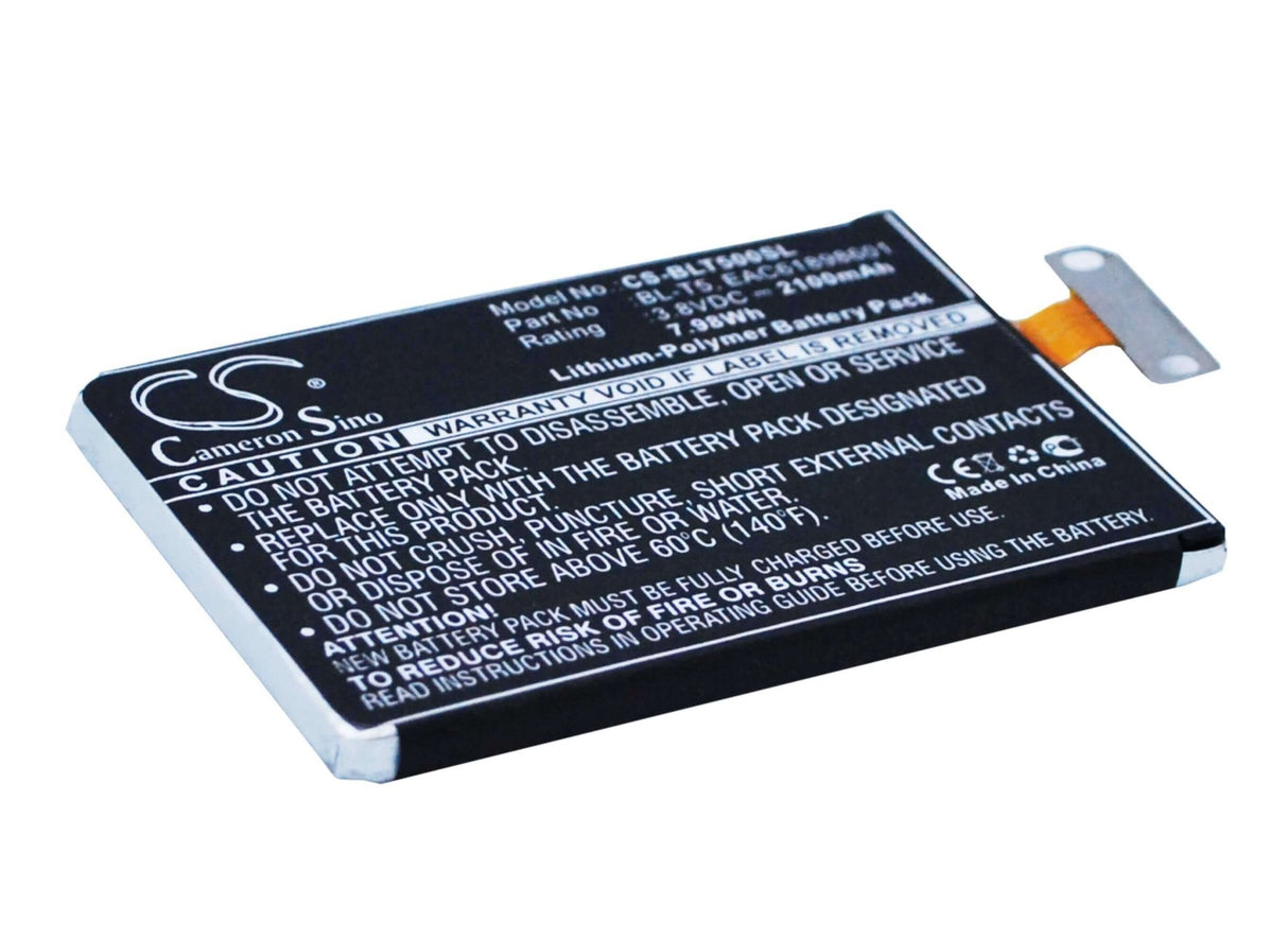 Battery For Lg Nexus 4, E960, Nexus 4 16gb 3.8v, 2100mah - 7.98wh Mobile, SmartPhone Cameron Sino Technology Limited   