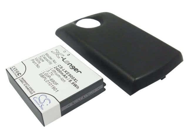 Battery For Lg Optimus 7, E900 3.7v, 2400mah - 8.88wh Mobile, SmartPhone Cameron Sino Technology Limited (Suspended)   