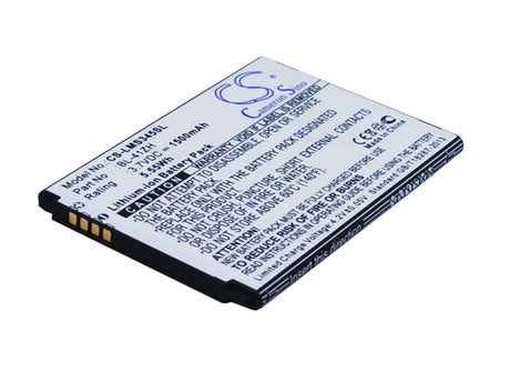 Battery For Lg Optimus C40, Optimus L50, Leon 3.7v, 1500mah - 5.55wh Mobile, SmartPhone Cameron Sino Technology Limited   