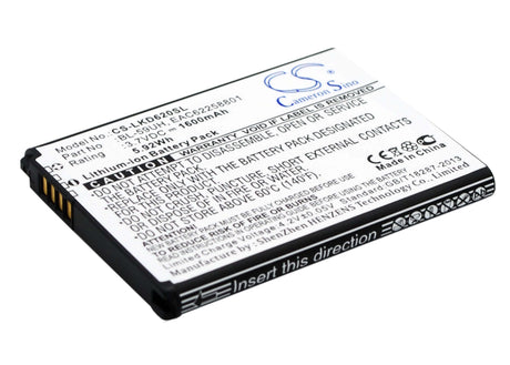 Battery For Lg Optimus G2 Mini, D620, D620r 3.7v, 1600mah - 5.92wh Batteries for Electronics Cameron Sino Technology Limited   