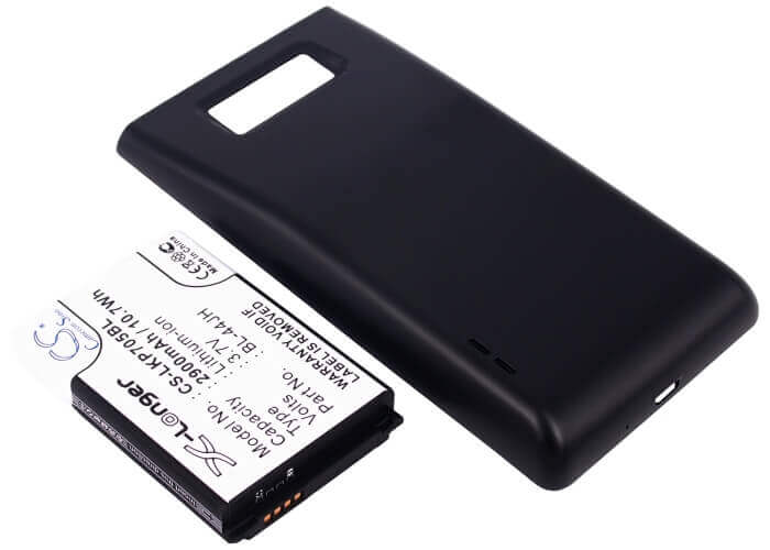 Battery For Lg Optimus P705, Optimus P705g, Black Cover 3.7v, 2900mah - 10.73wh Mobile, SmartPhone Cameron Sino Technology Limited   