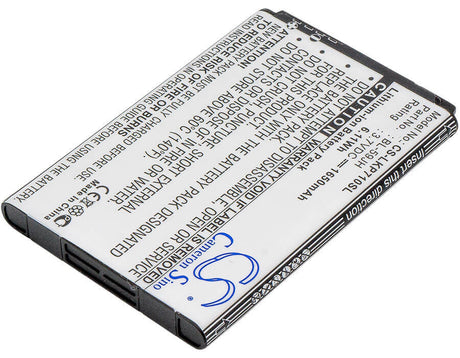 Battery For Lg P710, Optimus L7ii, P715 3.7v, 1650mah - 6.11wh Mobile, SmartPhone Cameron Sino Technology Limited   