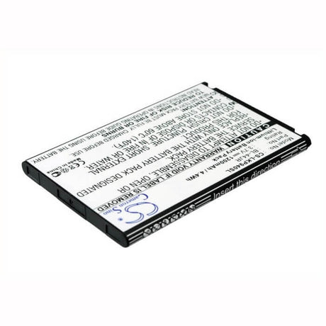 Battery For Lg P940, Prada 3.0, K2 3.7v, 1200mah - 4.44wh Mobile, SmartPhone Cameron Sino Technology Limited   