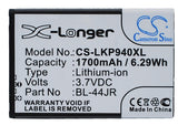 Battery For Lg P940, Prada 3.0, K2 3.7v, 1700mah - 6.29wh Mobile, SmartPhone Cameron Sino Technology Limited   