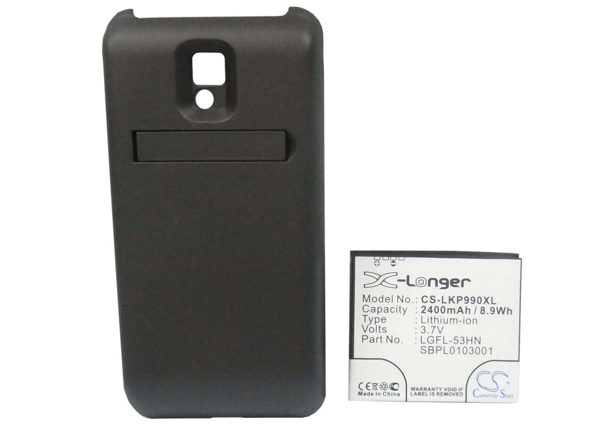 Battery For Lg P990, Optimus 2x, Optimus Speed 3.7v, 2400mah - 8.88wh Mobile, SmartPhone Cameron Sino Technology Limited   