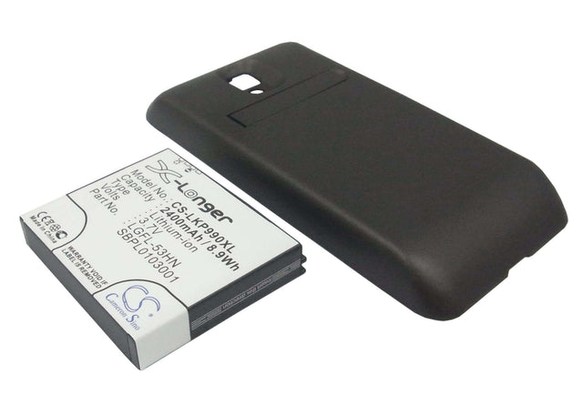 Battery For Lg P990, Optimus 2x, Optimus Speed 3.7v, 2400mah - 8.88wh Mobile, SmartPhone Cameron Sino Technology Limited   