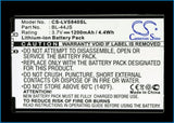 Battery For Lg Vs840, Lucid, Cayman 3.7v, 1200mah - 4.44wh Mobile, SmartPhone Cameron Sino Technology Limited   