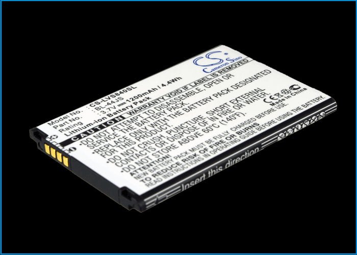 Battery For Lg Vs840, Lucid, Cayman 3.7v, 1200mah - 4.44wh Mobile, SmartPhone Cameron Sino Technology Limited   