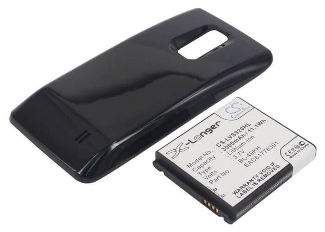 Battery For Lg Vs920, Spectrum, Spectrum Vs920 3.7v, 3000mah - 11.10wh Mobile, SmartPhone Cameron Sino Technology Limited   