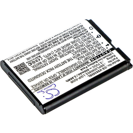 Battery For Lg Vx8350, Vx5200, Vx5400 3.7v, 800mah - 2.96wh Mobile, SmartPhone Cameron Sino Technology Limited   