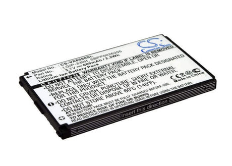 Battery For Lg Vx8560, Chocolate 3 3.7v, 600mah - 2.22wh Mobile, SmartPhone Cameron Sino Technology Limited (Suspended)   