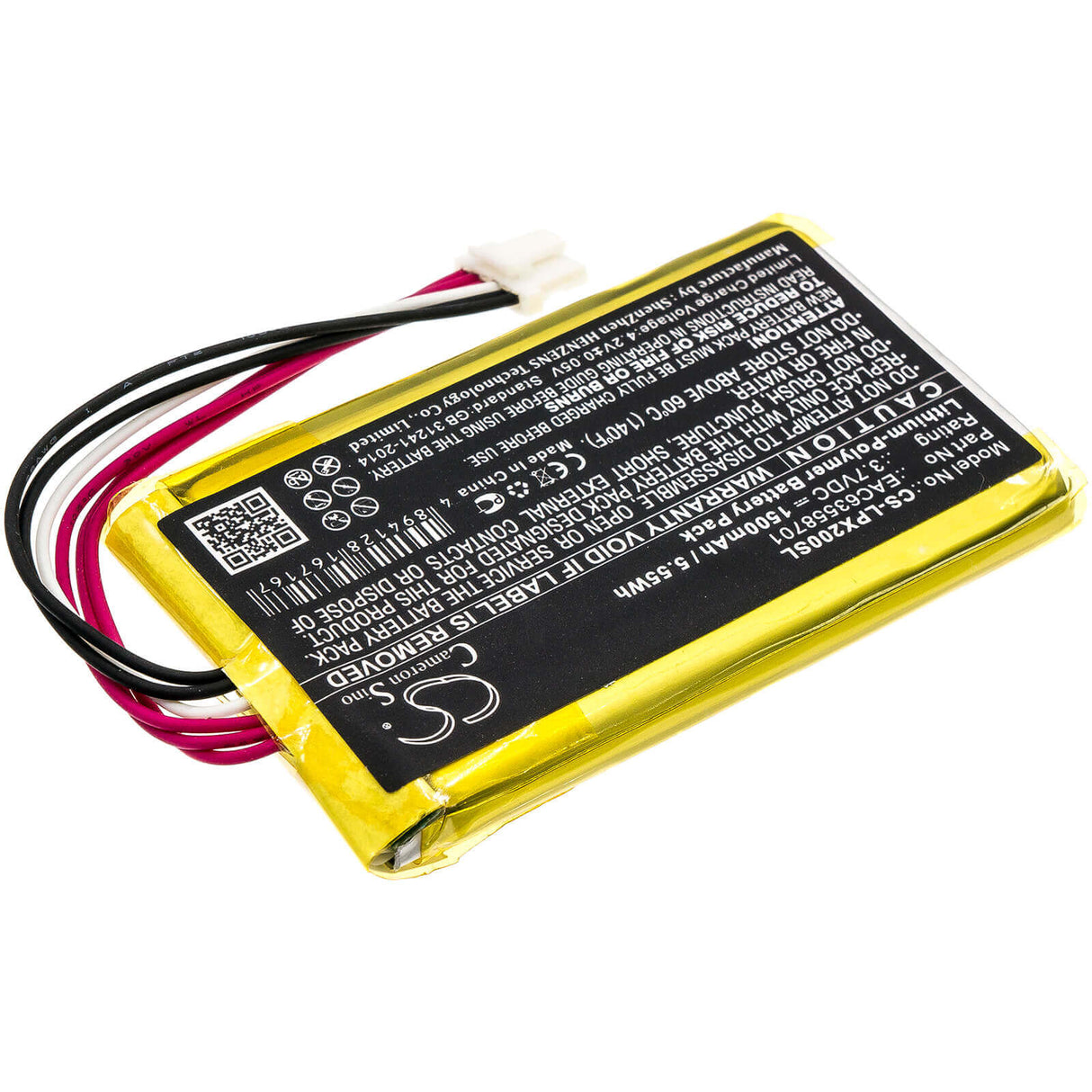 Battery For Lg, Xboom Go Pl2 3.7v, 1500mah - 5.55wh Speaker Cameron Sino Technology Limited   