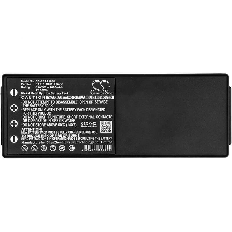 Crane Remote Battery For HBC BA213020, BA213030, 6v, 2000mah - 12.00wh Crane Remote Control Cameron Sino Technology Limited   