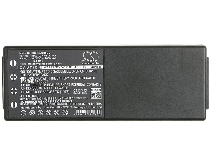 Crane Remote Battery For HBC BA213020, BA213030, 6v, 2000mah - 12.00wh Crane Remote Control Cameron Sino Technology Limited   