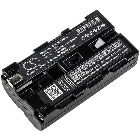 Electronic Tuner Battery For Line 6, Jtv James Tyler Variax, 7.4v, 2600mah - 19.24wh Electronic Tuner Cameron Sino Technology Limited   