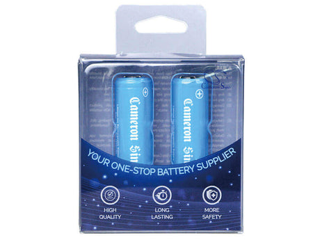 Battery For Lithium Ion, 2pcs 18650 Pack With Pcb Protected 3.7v, 3400mah Battery By Use Cameron Sino Technology Limited   