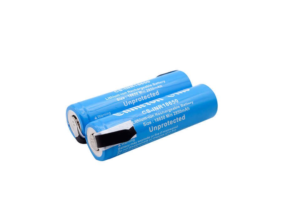 Battery For Lithium Ion, 2pcs Pack With Solder Tabs 3.7v, 2900mah - 10.73wh 18650 Cameron Sino Technology Limited   