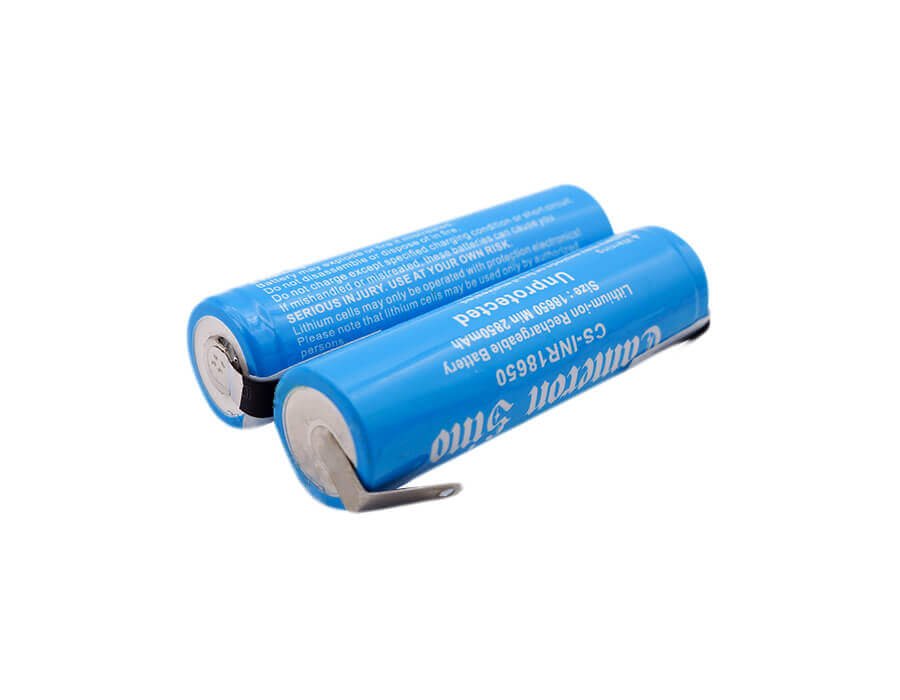 Battery For Lithium Ion, 2pcs Pack With Tabs 3.7v, 2900mah - 10.73wh 18650 Cameron Sino Technology Limited   