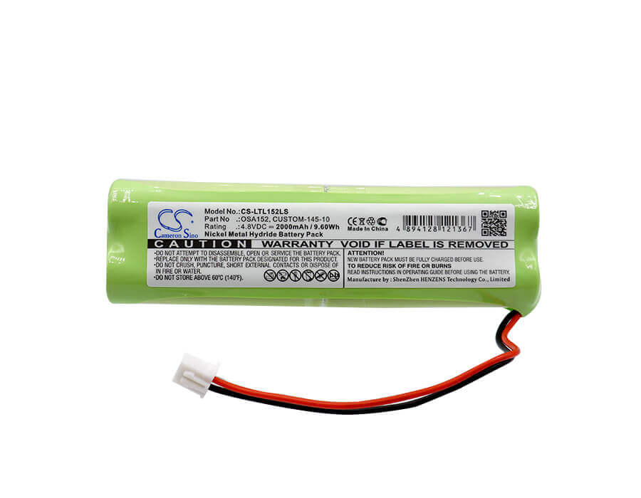 Battery For Lithonia, D-aa650bx4 Long, Daybright D-aa650bx4, Exit Signs 4.8v, 2000mah - 9.60wh Emergency Lighting Cameron Sino Technology Limited   