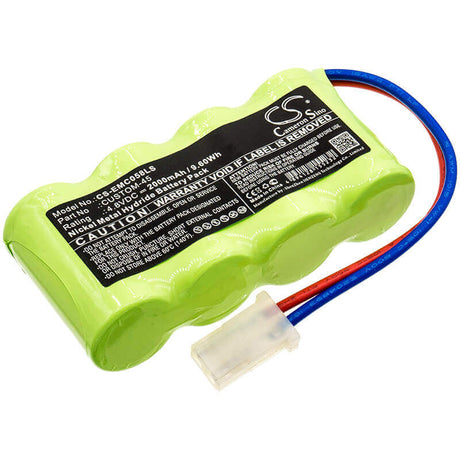 Battery For Lithonia, Elb0502n, Elb4714n, Elb4814n 4.8v, 2000mah - 9.60wh Emergency Lighting Cameron Sino Technology Limited   