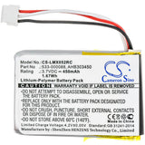 Battery For Logitech, 910-004362, 910-004374, M-ro052, Mx Anywhere 2, Mx Master 3.7v, 450mah - 1.67wh Keyboard,Mouse Cameron Sino Technology Limited   