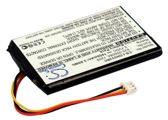 Battery For Logitech, 915-000198, Harmony Touch, Harmony Ultimate 3.7v, 1050mah - 3.89wh Remote Control Cameron Sino Technology Limited   