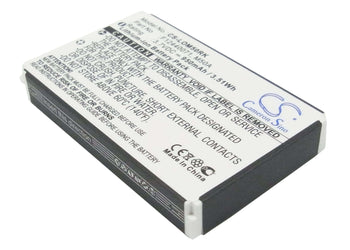3.7V, Li-ion, 950mAh, Keyboard,Mouse battery fits Logitech, 190304-2004, Dinovo Edge, Dinovo Mini, 3.52Wh