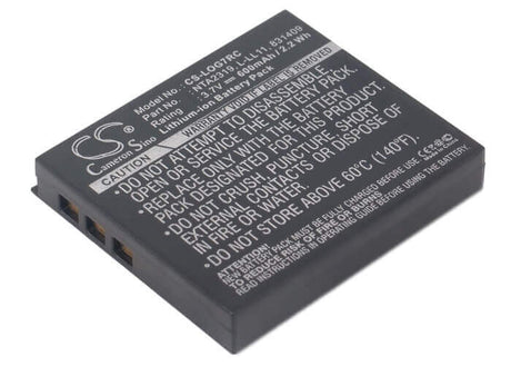 Battery For Logitech G7 Laser Cordless Mouse, Mx Air, M-rbq124 3.7v, 600mah - 2.22wh Batteries for Electronics Cameron Sino Technology Limited   
