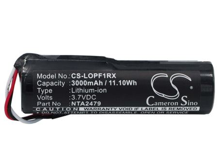 Battery For Logitech Pure-fi Anywhere Speaker 1st, Mm50 3.7v, 3000mah - 11.10wh Speaker Cameron Sino Technology Limited   