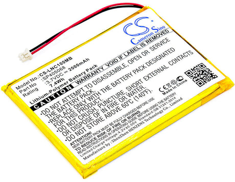 Battery For Luvion, Prestige Touch, Supreme Connect 3.7v, 2000mah - 7.40wh BabyPhone Cameron Sino Technology Limited   