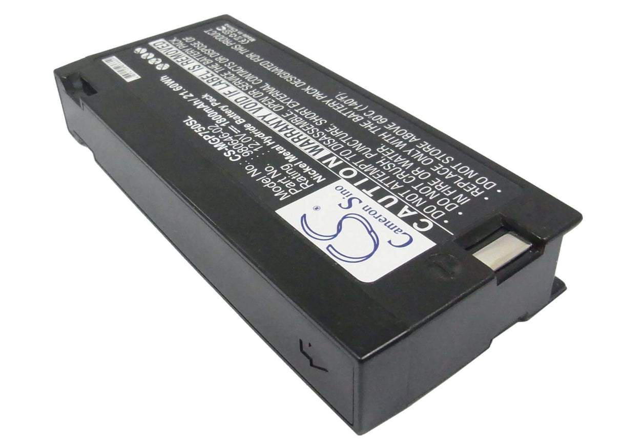 Battery For Magellan Gps 750m, Gps 750m Plus, 12v, 1800mah - 21.60wh GPS, Navigator Cameron Sino Technology Limited   