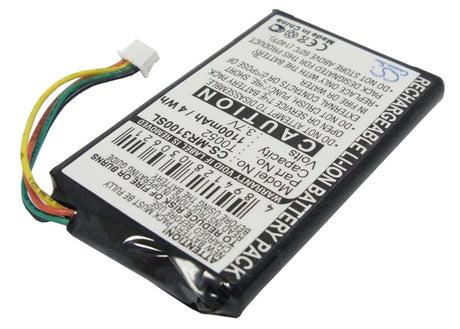 Battery For Magellan Maestro 3000, Maestro 3200, Maestro 3210 3.7v, 1100mah - 4.07wh GPS, Navigator Cameron Sino Technology Limited   