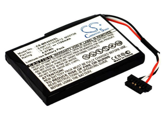 Battery For Magellan Maestro 4000, Maestro 4000t, Maestro 4010 3.7v, 1100mah - 4.07wh GPS, Navigator Cameron Sino Technology Limited   