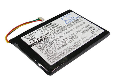 Battery For Magellan Maestro 4200, Maestro 4210, Maestro 4220 3.7v, 2200mah - 8.14wh GPS, Navigator Cameron Sino Technology Limited   