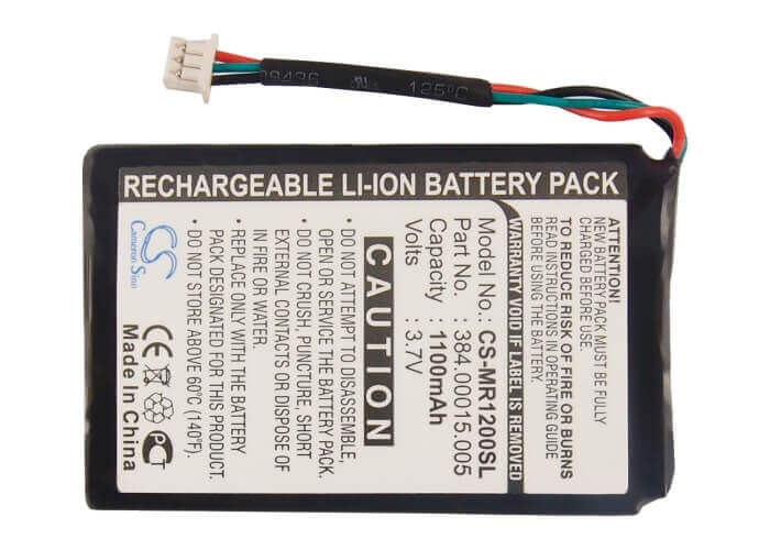 Battery For Magellan Roadmate 1200 (3 Wires), Roadmate 1210 (3 Wires), 3.7v, 1100mah - 4.07wh GPS, Navigator Cameron Sino Technology Limited   