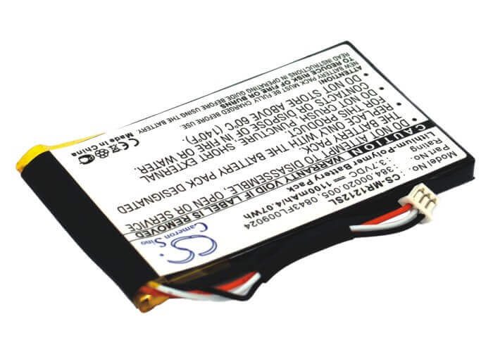 Battery For Magellan Roadmate 1212, Roadmate 1217, Roadmate 1220 3.7v, 1100mah - 4.07wh GPS, Navigator Cameron Sino Technology Limited   