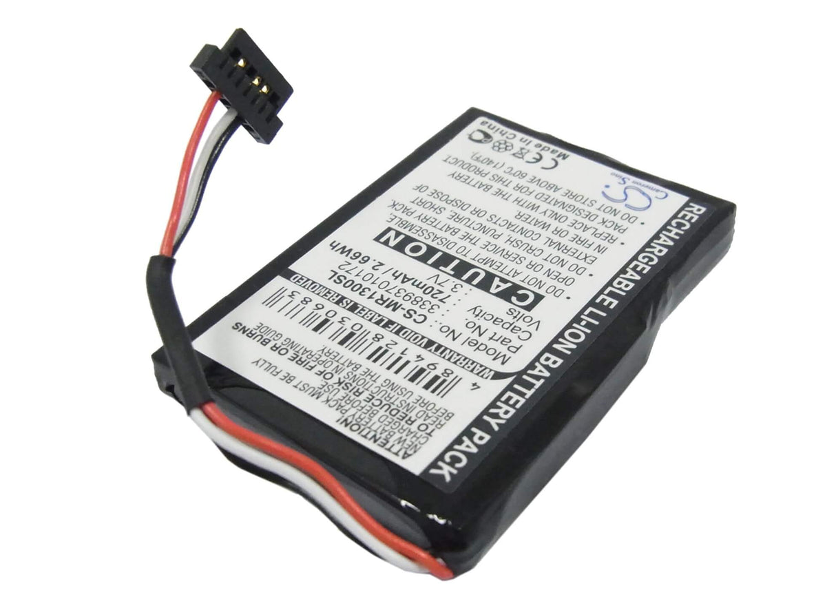 Battery For Magellan Roadmate 1300, Roadmate 1340, 3.7v, 720mah - 2.66wh GPS, Navigator Cameron Sino Technology Limited   