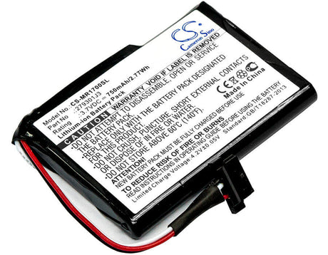 Battery For Magellan Roadmate 1700 3.7v, 750mah - 2.78wh GPS, Navigator Cameron Sino Technology Limited   