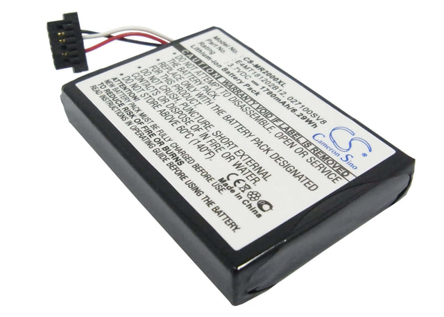 Battery For Magellan Roadmate 2000, Roadmate 2200t, Roadmate 2250t 3.7v, 1700mah - 6.29wh GPS, Navigator Cameron Sino Technology Limited   