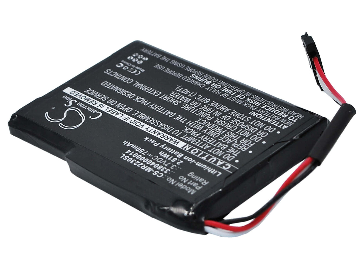 Battery For Magellan Roadmate 2230, Roadmate 2230t-lm, 3.7v, 750mah - 2.78wh GPS, Navigator Cameron Sino Technology Limited   