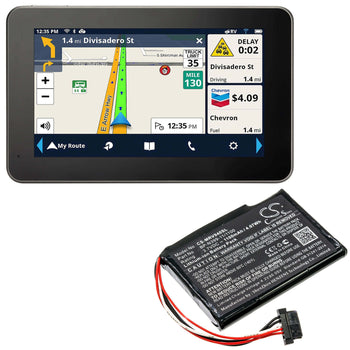 3.7V, Li-ion, 1100mAh, GPS battery fits Magellan, Bp-n399-11/1100, Roadmate Rv 9490t-lmb, 4.07Wh