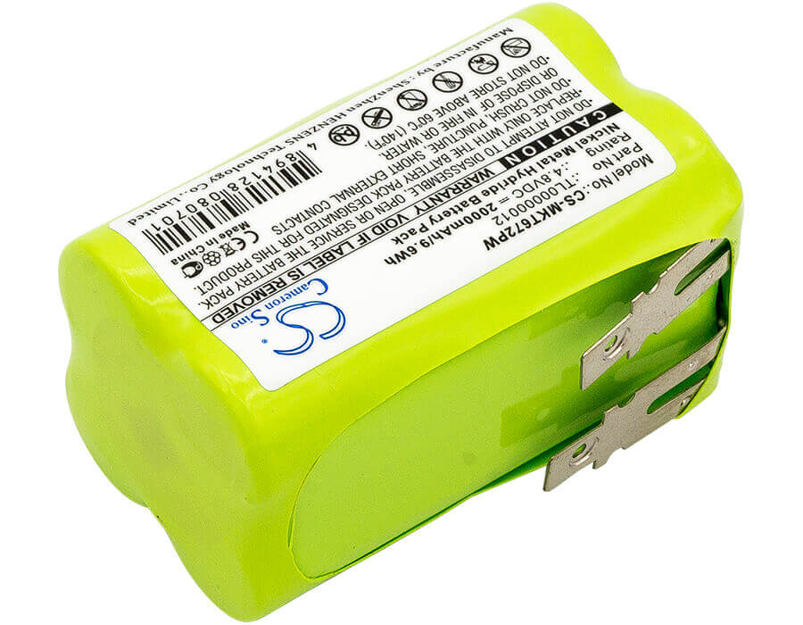 Battery For Makita 6722d, 6722dw, 6723dw 4.8v, 2000mah - 9.60wh Power Tools Cameron Sino Technology Limited (Power Tools)   