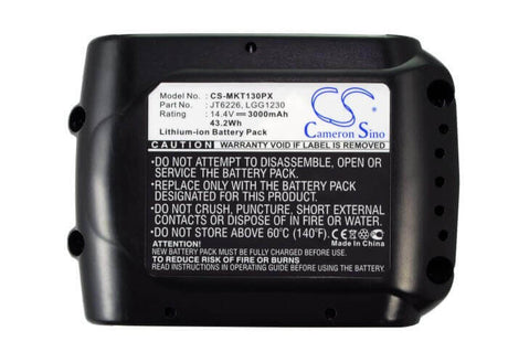 Battery For Makita Bbo140, Bcf050, Bcl140 14.4v, 3000mah - 43.20wh Power Tools Cameron Sino Technology Limited (Power Tools)   